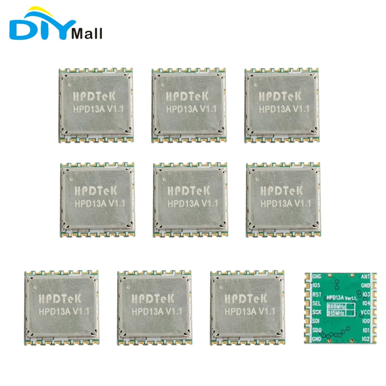 10PCS HPD13A 868MHz/915MHz SX1 - Lora Rfm95 recension och pris