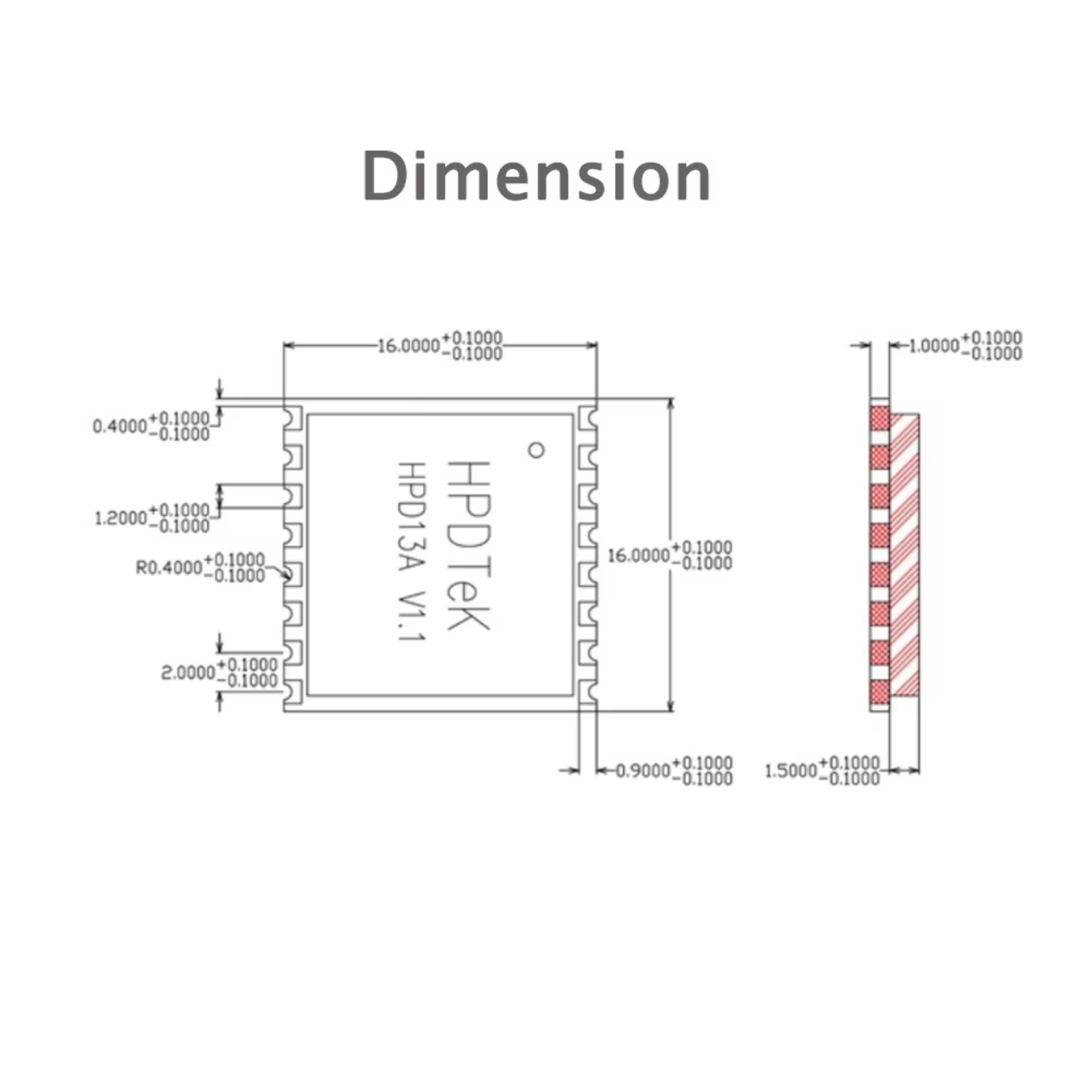 10PCS HPD13A 868MHz/915MHz SX1 - Lora Rfm95 recension och pris