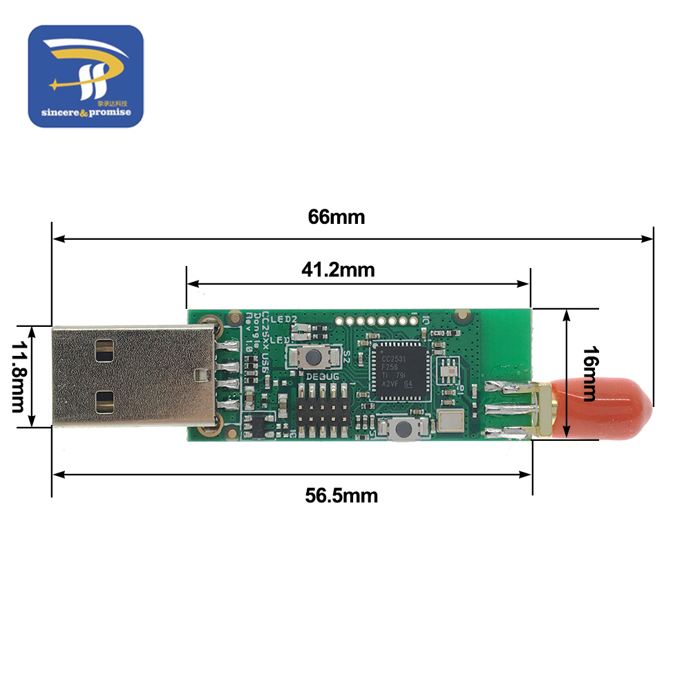 Sniffer Bare Board Packet Prot - Zigbee Cc2531 recension och pris