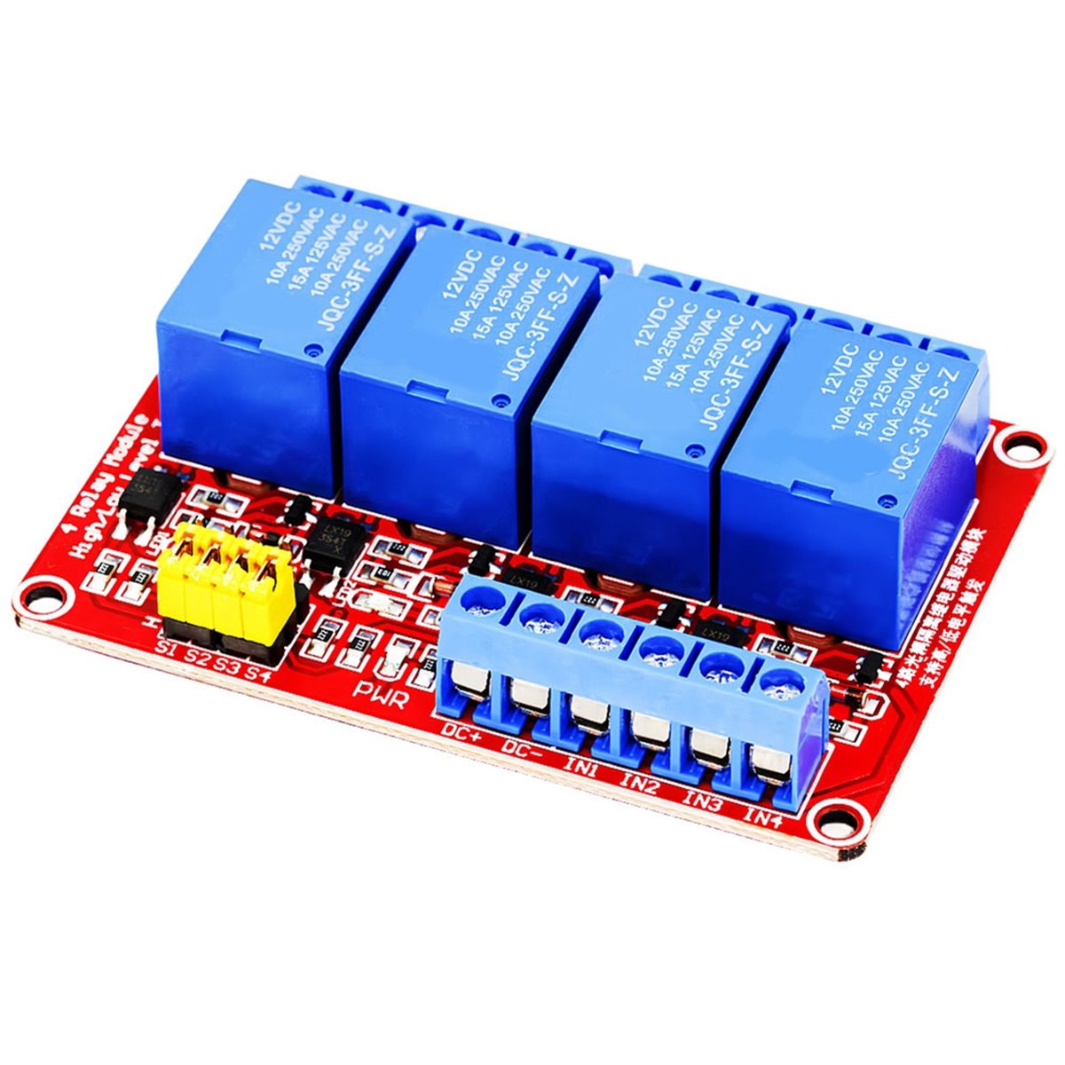 A49T 4 Channel Relay Module 5V - Relay Module 4 Channel recension och pris