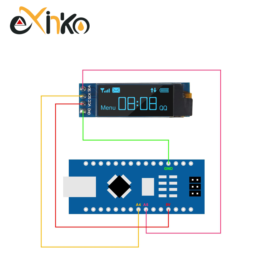 1-10pcs 0.91 inch OLED Display - Oled Display 0.96 recension och pris