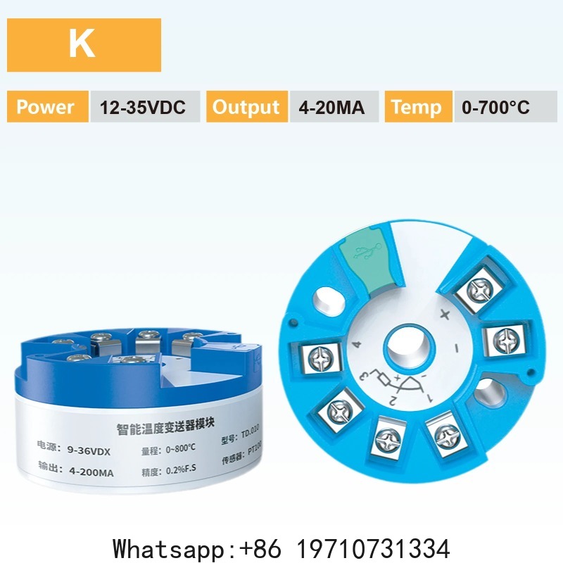 4-20mA Temperature Transmitter - Thermocouple Module K Type recension och pris