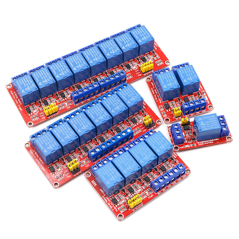 1/2/4/8-channel 5v/12v/24v Rel - Relay Module 4 Channel recension och pris