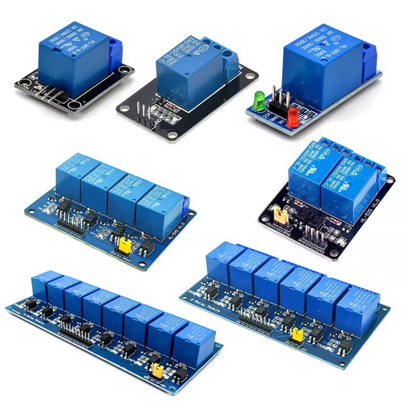5V 1 2 4 6 8 Channel Relay Mod - Relay Module 4 Channel recension och pris