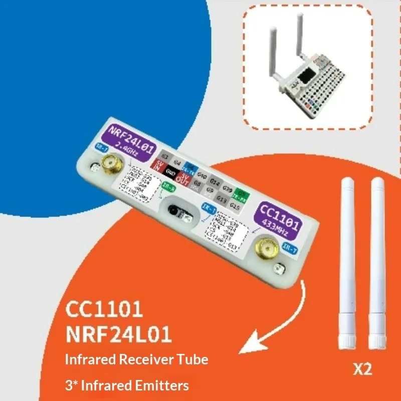 M5Stack CardPuter 3 In 1 RF Mo - Nrf24L01 recension och pris