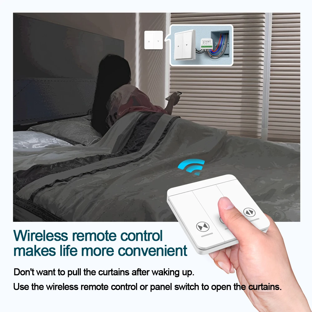 433 MHz RF Curtain Switch Modu - Ir Remote Module recension och pris