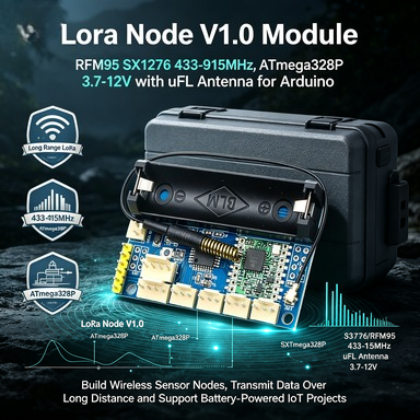 LoRa Node V1.0 RFM95/SX1276, 4 - Lora Rfm95 recension och pris