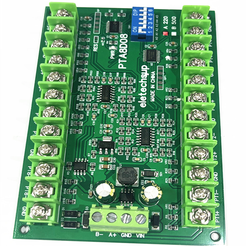 PTA8D08 8AI RS485 Analog Input - Ds18B20 recension och pris