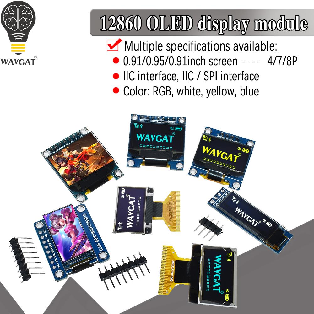 White Yellow Blue Color 4Pin 7 - Oled Display 0.96 recension och pris