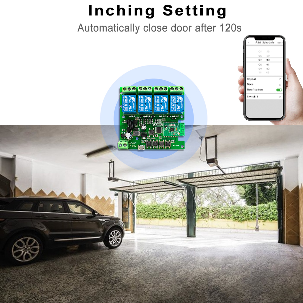 4CH Smart Switch 4 Channel Wif - Relay Module 4 Channel recension och pris