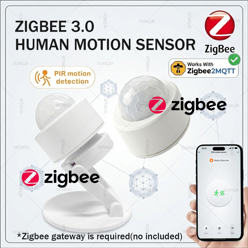 Zigbee 3.0 Mini PIR Motion Sen - Pir Motion Sensor recension och pris