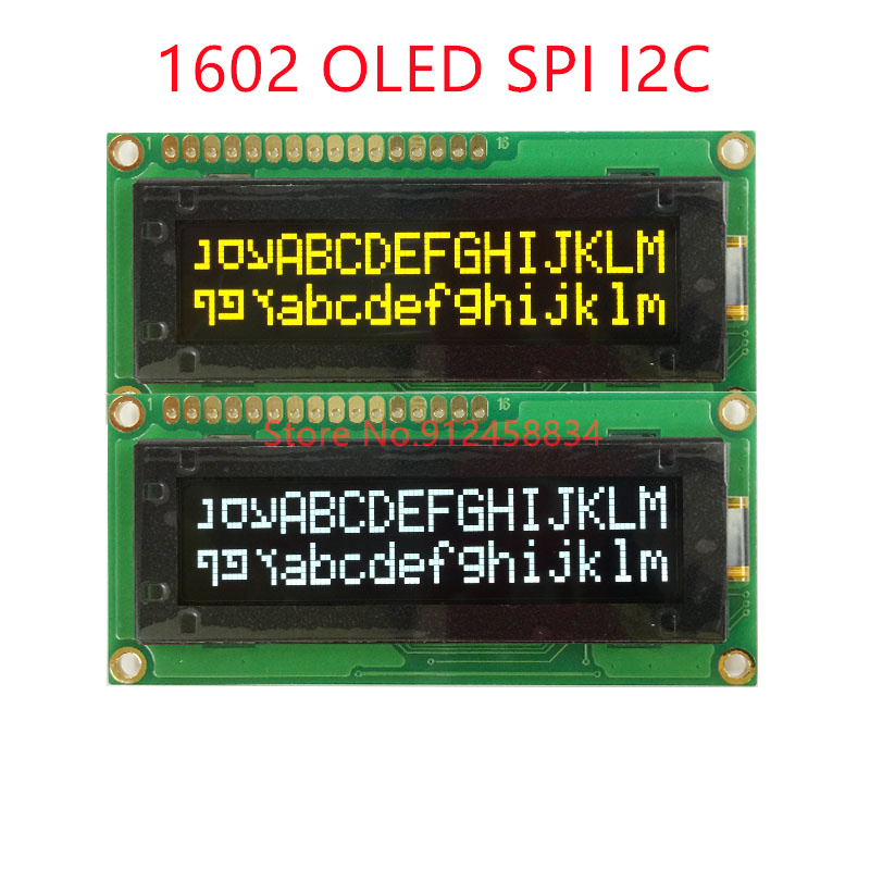 1602 16X2 OLED SPI I2C 3.3v or - Lcd 1602 recension och pris