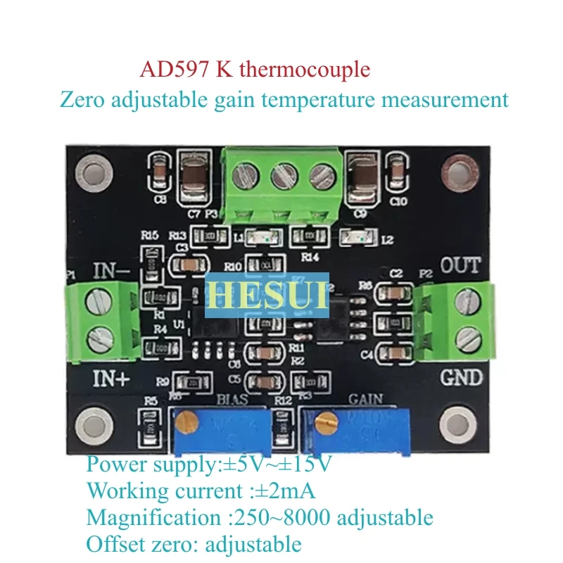 K-type thermocouple amplifier  - Thermocouple Module K Type recension och pris